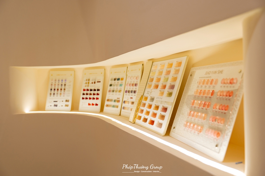 Dự Án Thiết Kế Spa Kết Hợp Nail Mishang