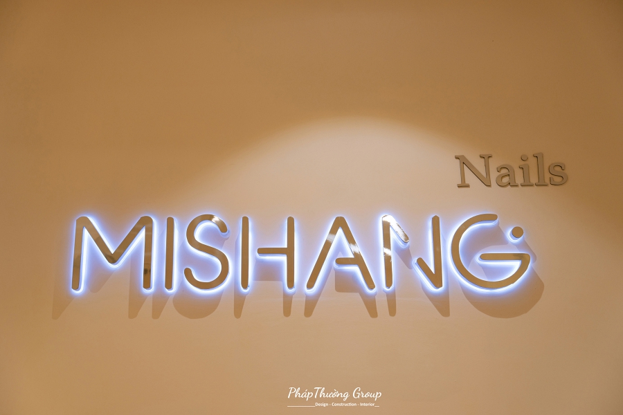 Dự Án Thiết Kế Spa Kết Hợp Nail Mishang