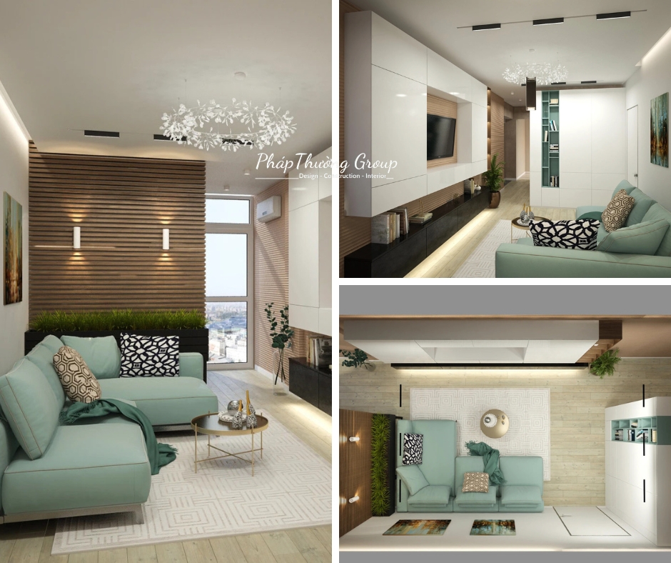 thiết kế nội thất chung cư 80m2