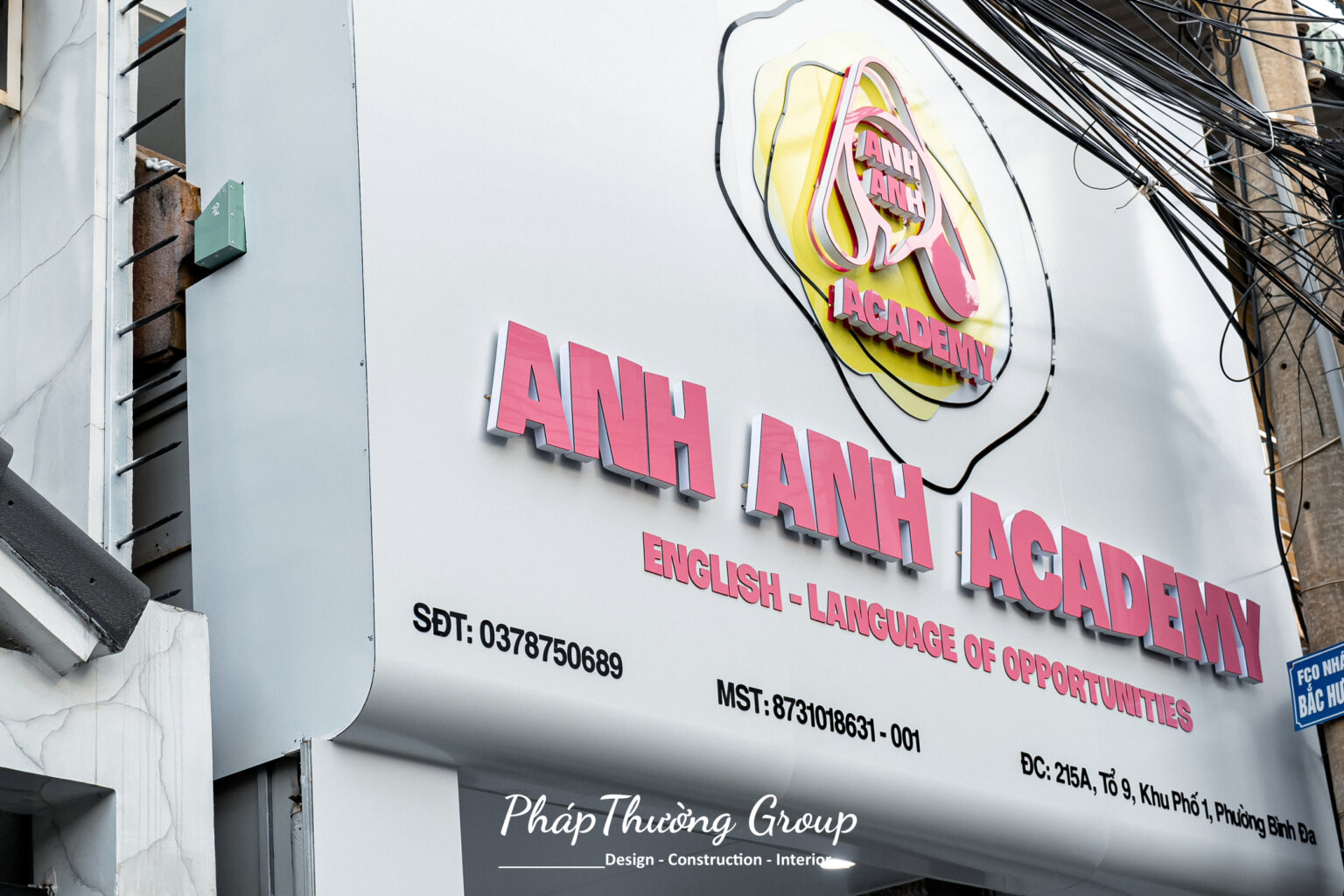 Anh Dự Án Thiết Kế Anh Anh Academy - Phong Cách Modern