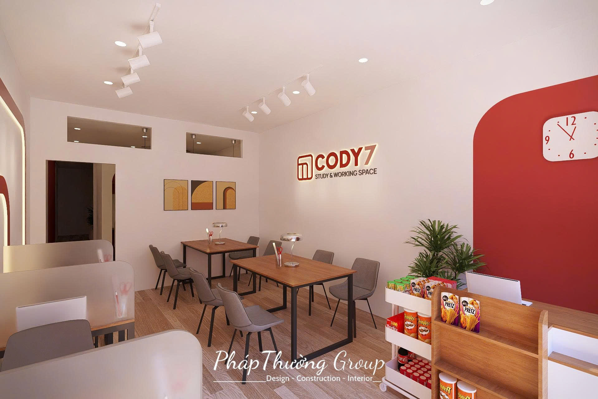 Thiết Kế Quán Cafe Cody7