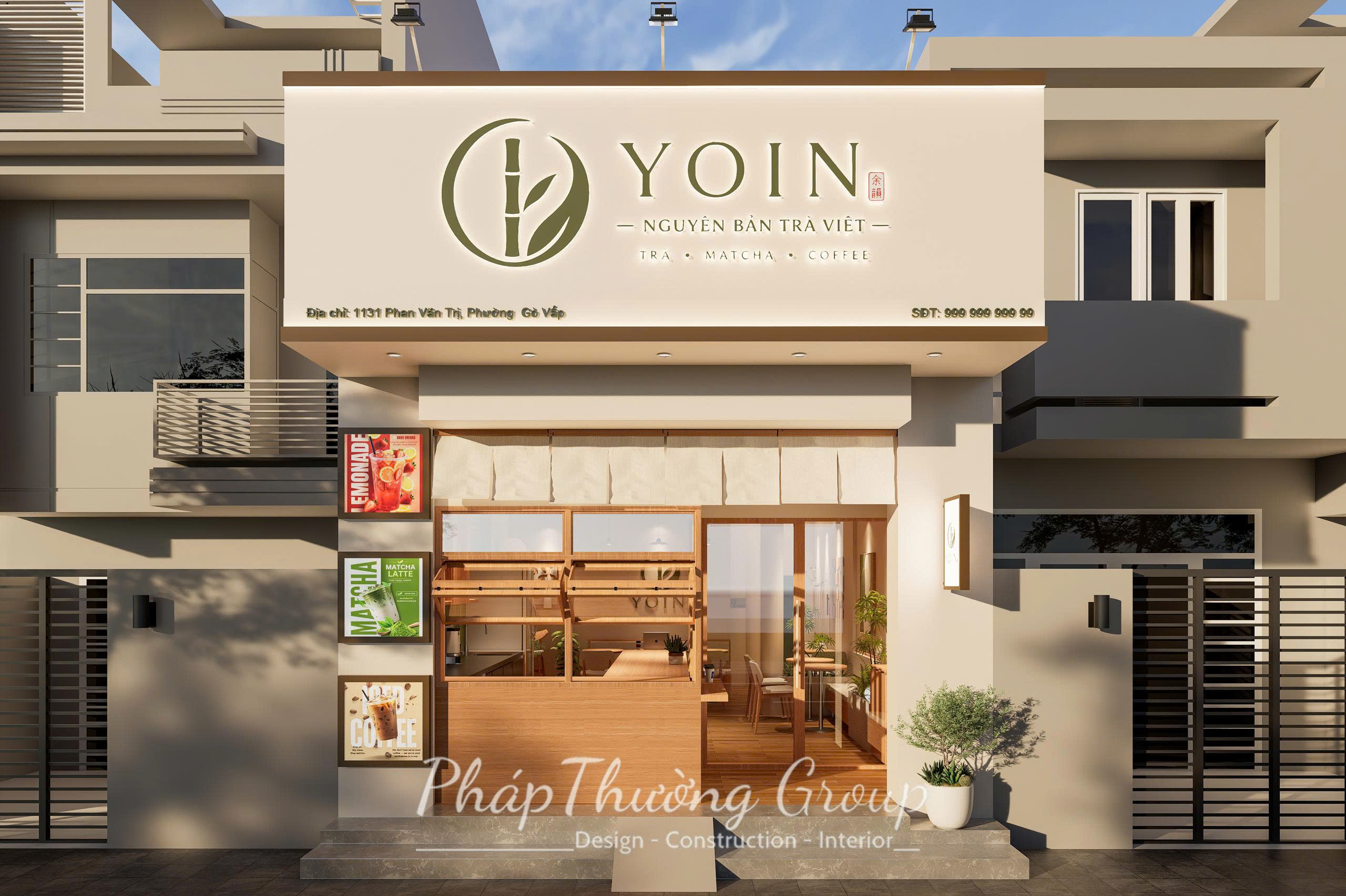 Dự Án Thiết Kế Quán Cafe Yoin – Phong Cách Japandi