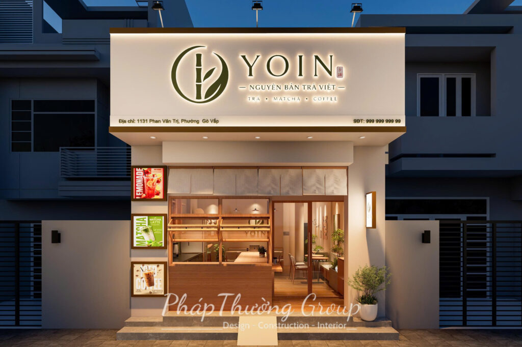 Thiết Kế Quán Cafe Yoin
