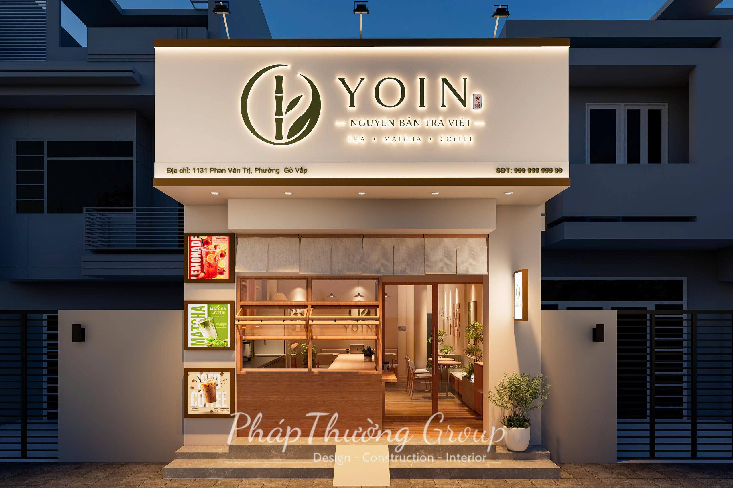 Thiết Kế Quán Cafe Yoin