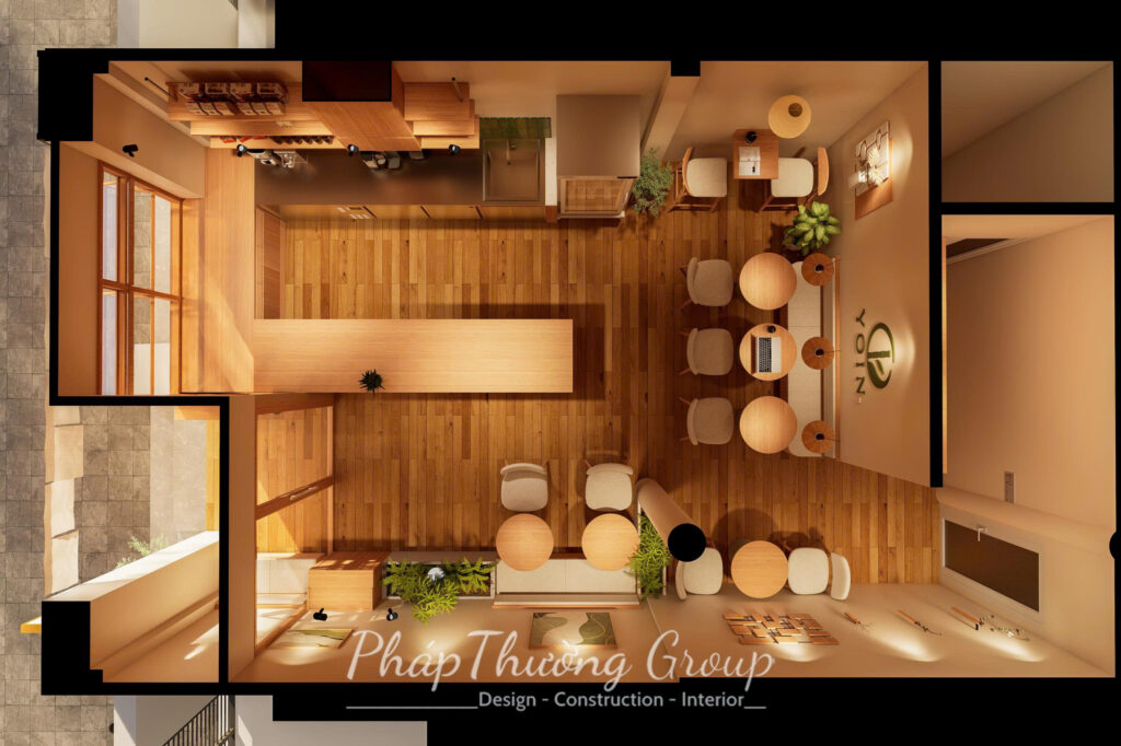 Thiết Kế Quán Cafe Yoin