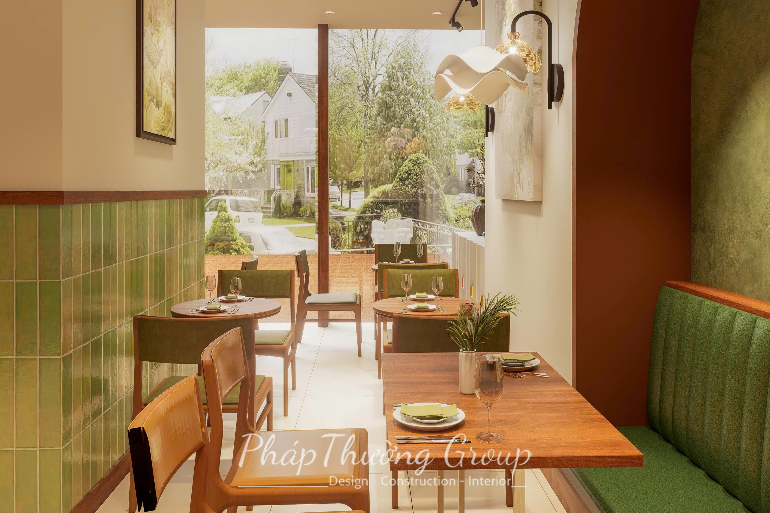 Thiết kế Nhà Hàng Bếp Chị Lý - 1