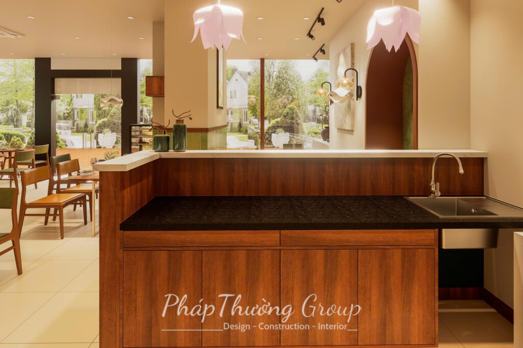 Thiết kế Nhà Hàng Bếp Chị Lý - 1