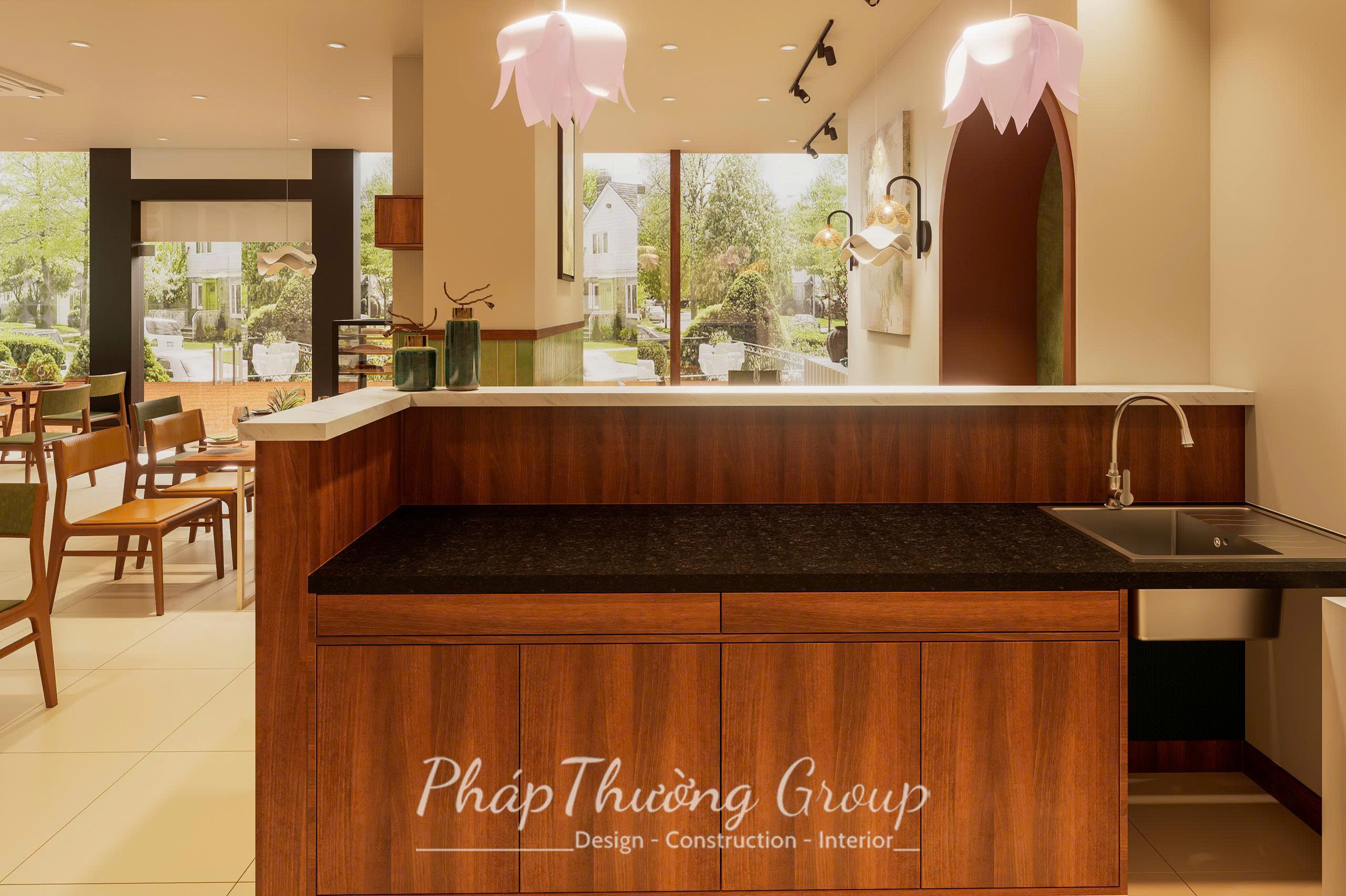 Thiết kế Nhà Hàng Bếp Chị Lý - 1