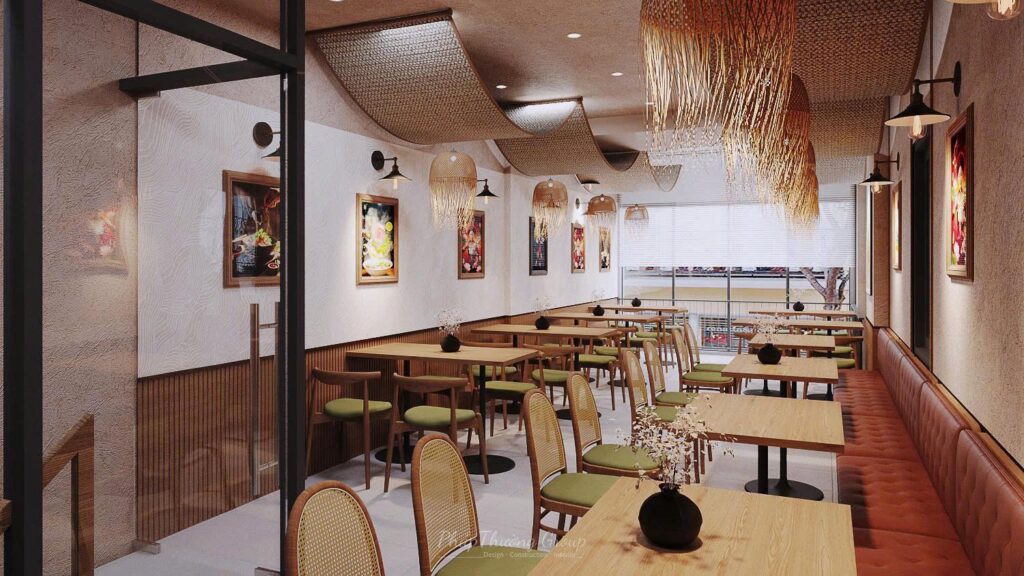 Thiết kế Nhà Hàng Phở Hiền