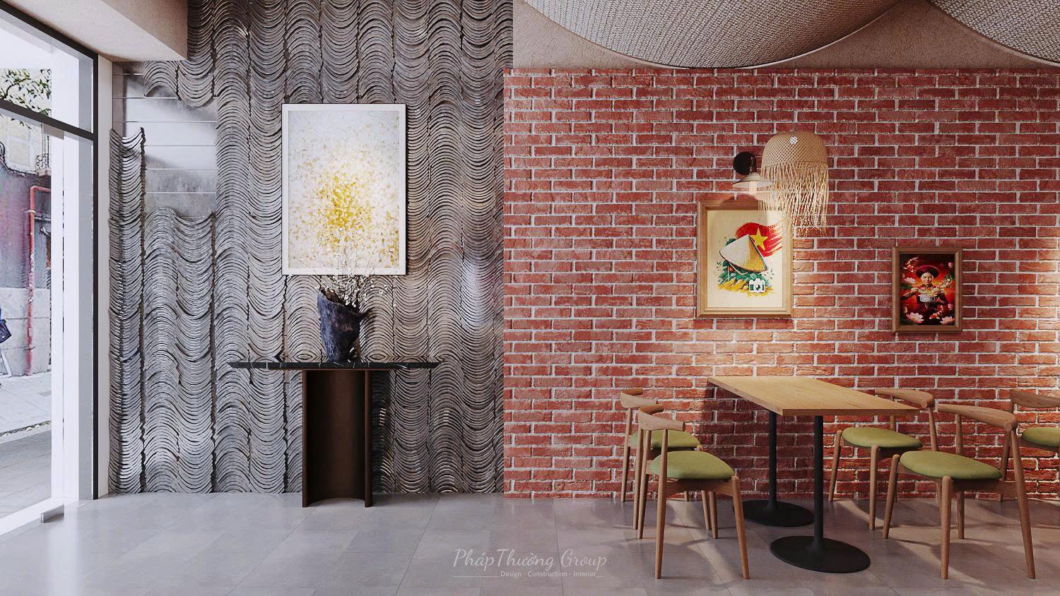 Thiết kế Nhà Hàng Phở Hiền