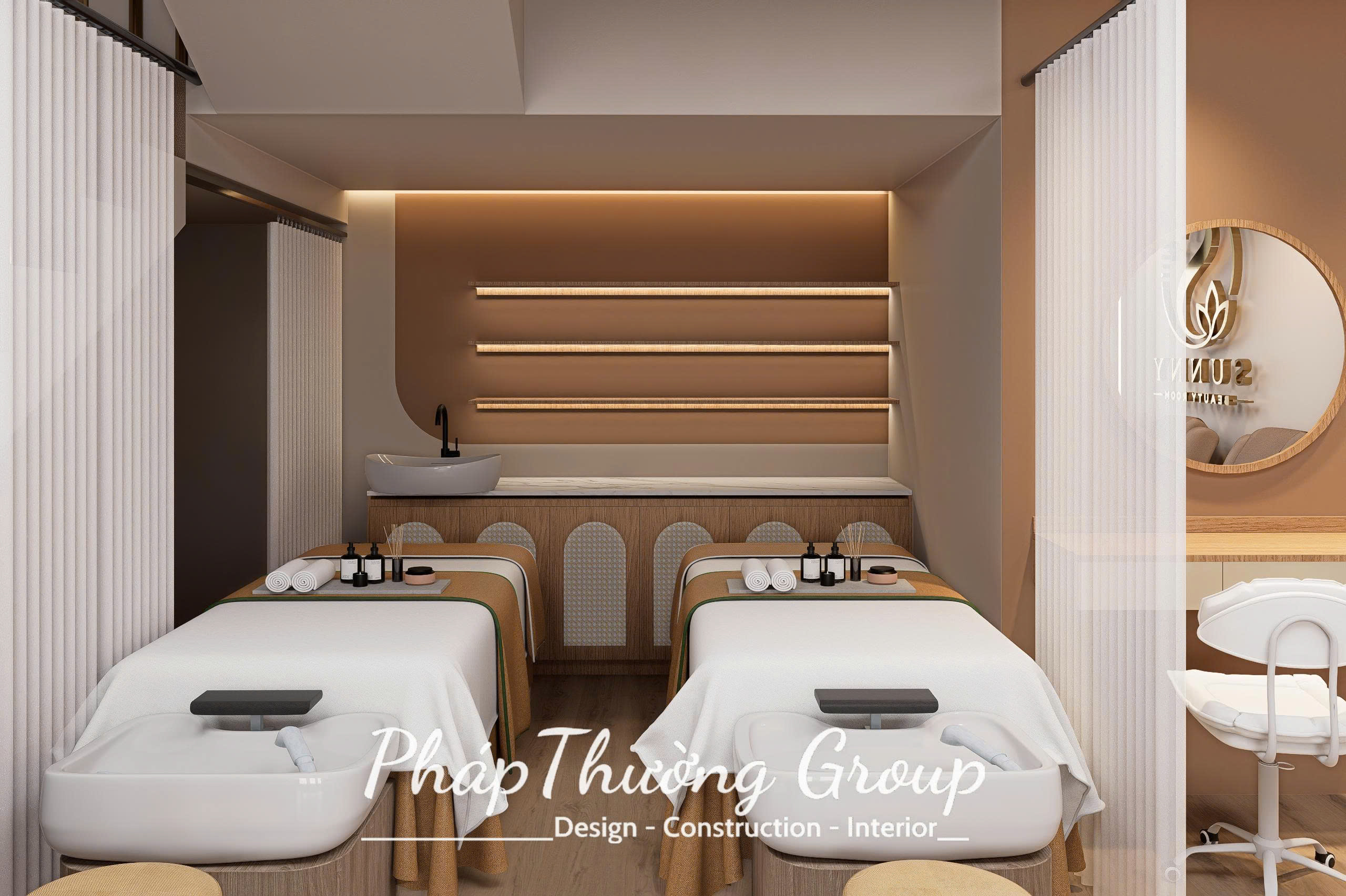 Dự Án Thiết Kế Spa Sunny