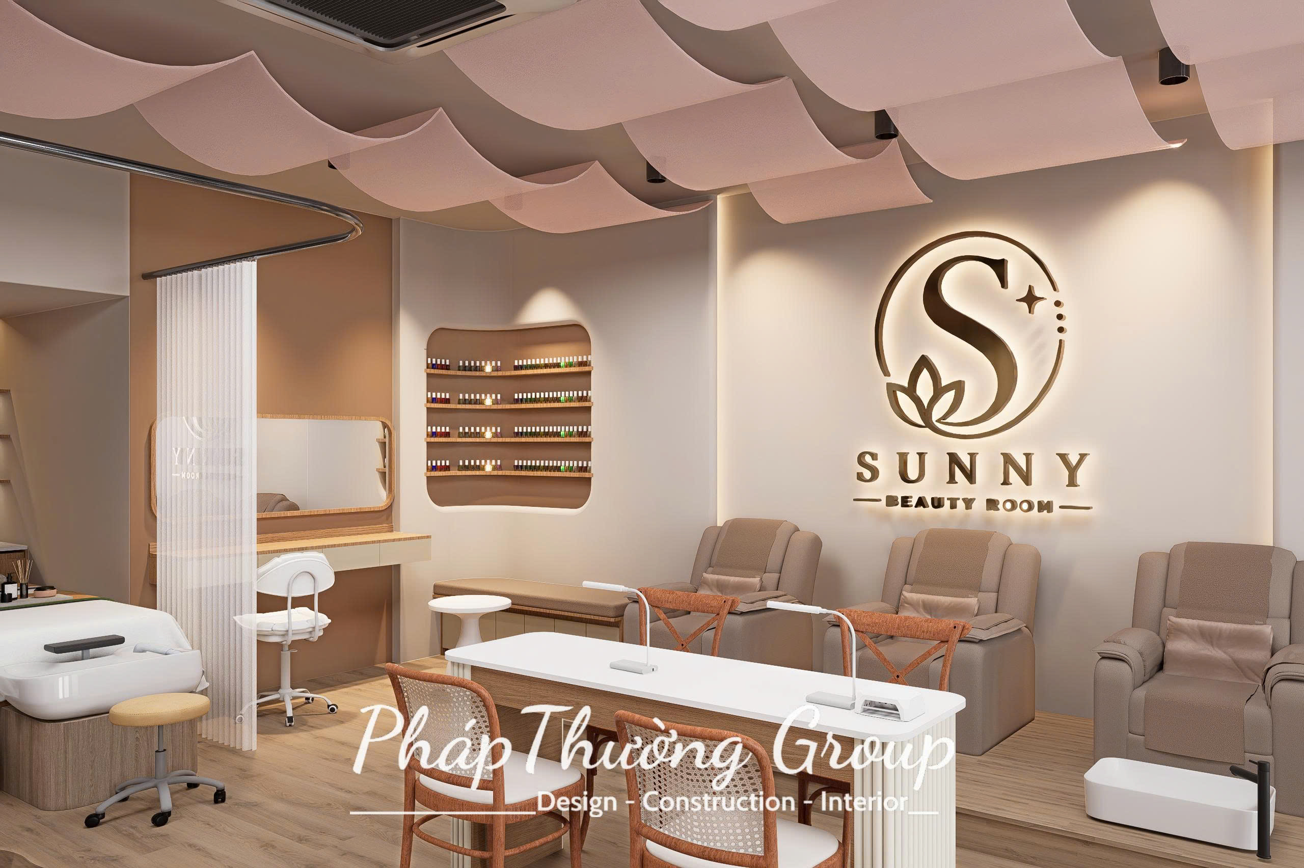 Dự Án Thiết Kế Spa Sunny