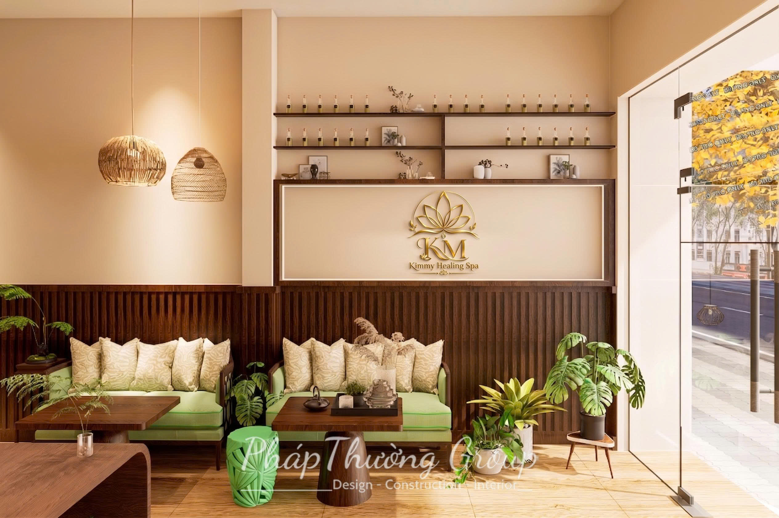Dự Án Thiết Kế Spa Chị Bội – Phong Cách Indochine